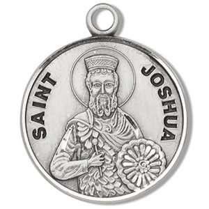   Patron Saint St Joshua Catholic Religious Medal Pendant: Jewelry