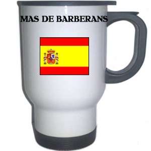 Spain (Espana)   MAS DE BARBERANS White Stainless Steel Mug