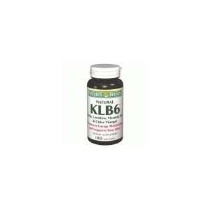 KLB6 Kelp, Lecithin, Vitamin B 6 And Cider Vinegar Dietary Supplement 