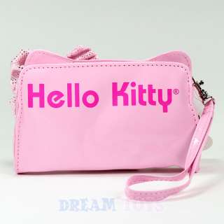 Sanrio Hello Kitty Pink Wristlet   Wallet Clutch Small Bag  