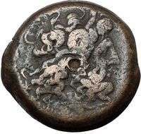PTOLEMY VI Egypt King 170BC Ancient Greek Coin Ragles Eagles ZEUS Rare 