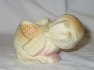 Vintage Old USA Pottery Ceramic Easter Chick Planter 1940s  