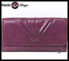 BNWT COACH ASHLEY LEATHER CHECKBOOK WALLET 46143 BROWN NEW  