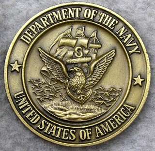 Navy Post Graduate School Monterey RADM Chaplin Coin  