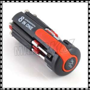 in 1 Multi Screwdriver with Portable LED Torch Set  