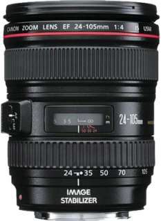 New Canon EF 24 105mm f/4L IS USM Lens & Filters 24 105 013803050844 