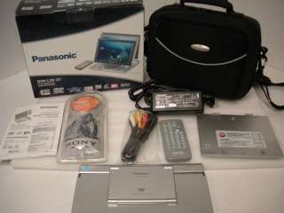 PERFECT Panasonic DVD LX8 9 DVD Player   Full Kit Bundle, 12hr 