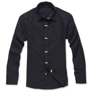 ST69 New Luxury Stylish Mens Casual Dress Slim Fit Shirts 3 Colours 4 
