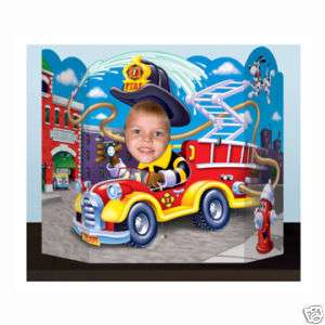 Fire Truck * Birthday FUN PARTY CUTE PHOTO PROP   NEW  