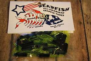   Company All American CRAPPIE TUBES Fishing REAPER qty 25 Panfish Bait