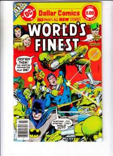 Worlds Finest 245 strict FN/VF High Grade Batman 1977  
