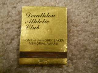    Hobey Baker Award Decathlon Athletic Club  MN Gopher Hockey  