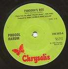 PROCOL HARUM pandoras box 7 solid label issue b/w pipers tune 