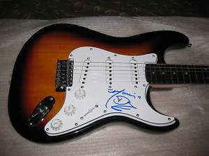 MORRIS DAY & THE TIME Signed GUITAR PROOF  