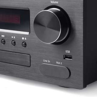 Teufel Kombo 42 HiFi Stereoanlage mit CD Player und Radio Schwarz 