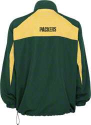 Green Bay Packers Big & Tall Blitz Microfiber Full Zip Jacket 