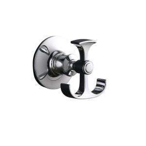   Double Robe Hook in Polished Chrome K 11055 CP 