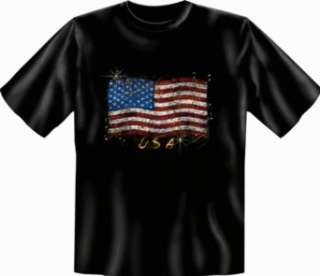 USA T Shirt Stars & Stripes  Bekleidung