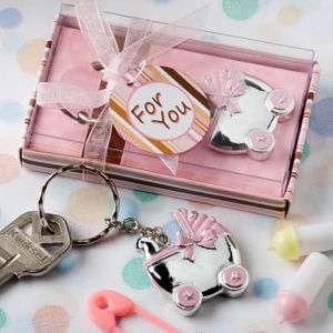 30)Baby Carriage Shower Favors Pink Girl  