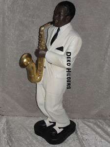 Saxophon Figur Sänger Afrika Musiker Bassist Jazz Musik Groß 4022 Cr 