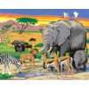 Ravensburger 28403   Tiere in Afrika Malen nach Zahlen, 30 x 24 cm