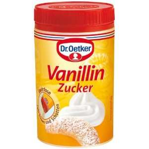 Dr. Oetker Vanillin Zucker Dose, 6er Pack (6 x 100 g Dose)  