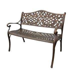   Living Mississippi Settee Patio Bench 2107 AB at The Home Depot