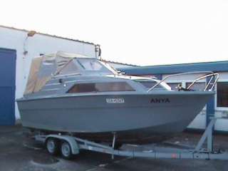 Kajütboot Polaris Beta mit Trailer in Thüringen   Gotha  Boote 