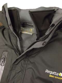 Regatta Mens 3 in 1 Waterproof Breathable Isotex Hooded Jacket 
