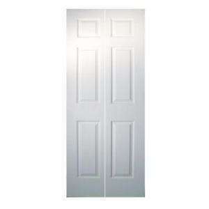   White 6 Panel Double Prehung Door X626WWADAEDR at The Home Depot