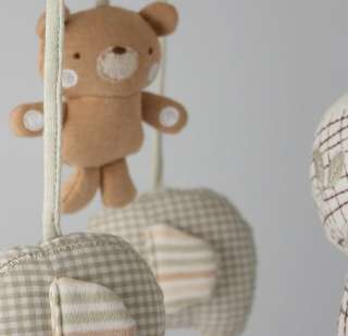 Teddy & Elefant Musik Mobile Spieluhr Babybett Einschlafhilf Natures 