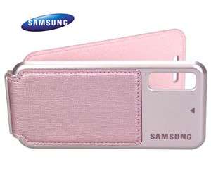 Original Samsung S5230 Tasche Etui Pink Flip Case  
