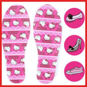 Sanrio Hello Kiitty Shoes Pad Cushion Pink (Size 5 8.5)  