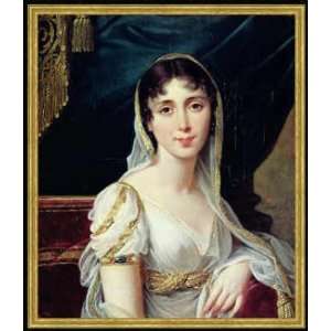 Bild mit Rahmen: Robert Lefevre, Desiree Clary (1781 1860) Queen of 