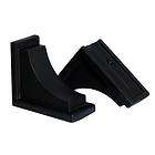 New Mayne Mounting Support Brackets for Nantucket Window Boxes   Black