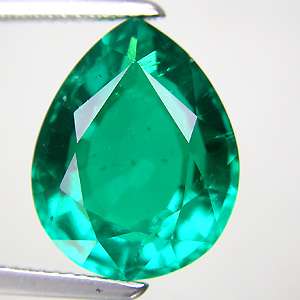   .Huge Rare Fantastic 12x16 Pear Green Biron Emerald M7301 Gemstone