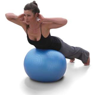 75cm Anti Burst Pilates Exercise Fitness Ball With Pump  