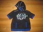 BLAC LABEL SHORT SLEEVE HOODIE JACKET FOR TODDLER BOYS SIZE 4T $55.00