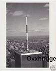 world trade center wtc tower 1 roof top construction photo
