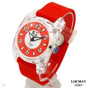 NEW GENTS LOCMAN ITALY WATCH   $500.00   RED  
