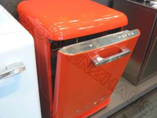60 cm Smeg Stand Spülmaschine orig. 1319.  Freistehend Orange Rot 