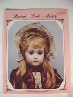 Byron Doll Molds Catalog Ceramic Porcelain  