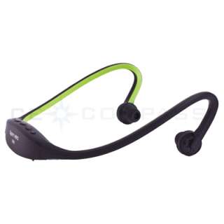 Sports mp3 player with FM radio wireless Headset Headphone Portable 