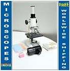 600x Student Lab LED Cordless Microscope w Slide Kit