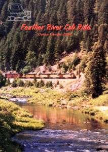 Feather River Cab Ride   Union Pacific C40 8W SD60M DVD  