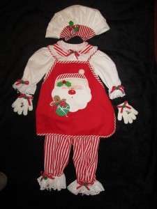 National PAGEANT Casual CHRISTMAS Wear HOLIDAY BAKING 3T CUSTOM 