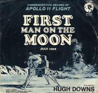  Commemorative Record of Apollo 11 Flight, First Man On The Moon 