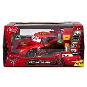   Store Pixar Cars 2 Lightning McQueen Car RC Remote Controlled  