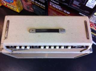   Bandmaster Blond Amplifier Head & 2x12 Cabinet Tube Amp 63  