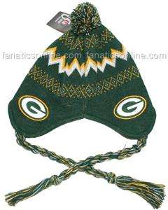 Green Bay Packers Baby Newborn Rope Knit Beanie Hat New Rare with Pom 